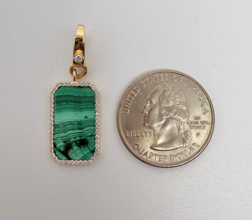 Malachite Moment Pendant