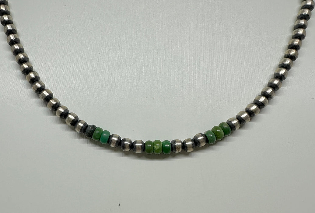 Navajo Pearl and Emerald Valley Turquoise