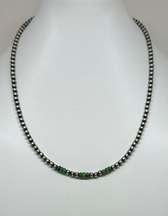 Navajo Pearl and Emerald Valley Turquoise