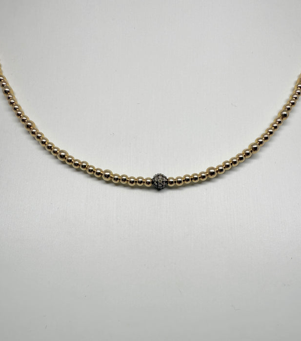 Diamond Orbit Necklace