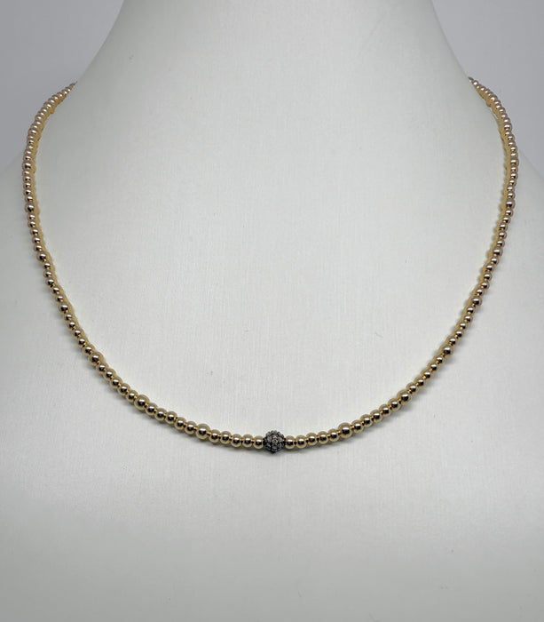 Diamond Orbit Necklace
