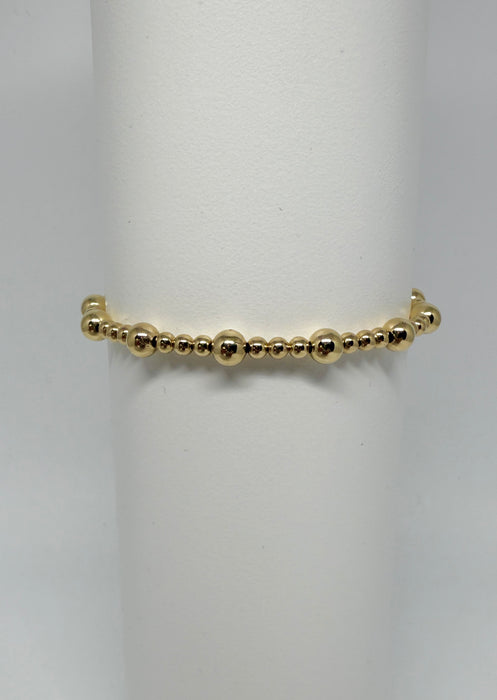 Golden Balance Beaded Bracelet